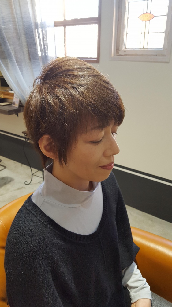 トップふんわりショートヘアーのご紹介 吹田市山田の美容室 美容院hair Resort Bliss ヘアリゾート ブリス